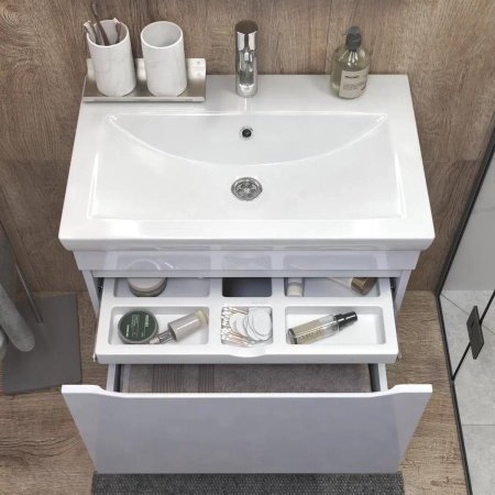 Тумба под раковину подвесная VIGO Grani 166, 80 см