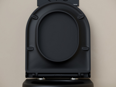 Подвесной унитаз  UP безободковый, смыв торнадо CERAMICANOVA CN4007MB