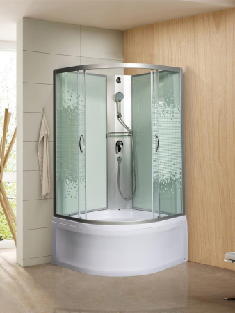 Душевая кабина МОНОМАХ МОНОМАХ XL Б/К 100/44 С МЗ 1000х1000х2300мм