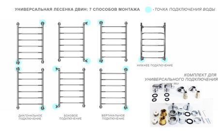 Полотенцесушитель Двин J 80/50