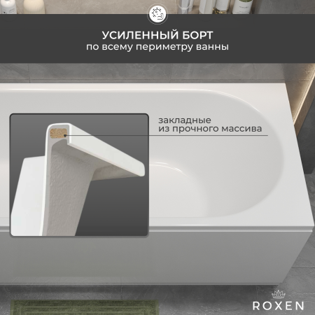 Ванная акриловая Roxen Classic 240100-1570