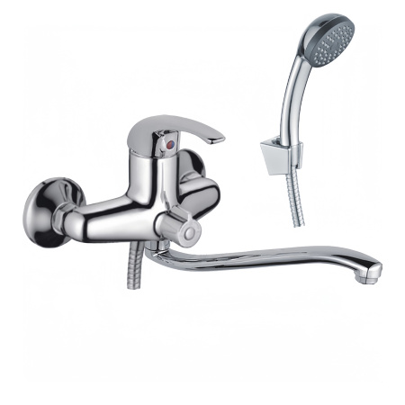 Смеситель для ванны Cron CN2229, хром