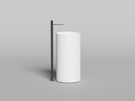 Раковина напольная Salini ARMONIA ROUND 01, белый, 130411G