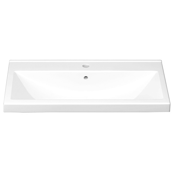 Умывальник Belux Керамин Тобаго 80, Белый глянцевый