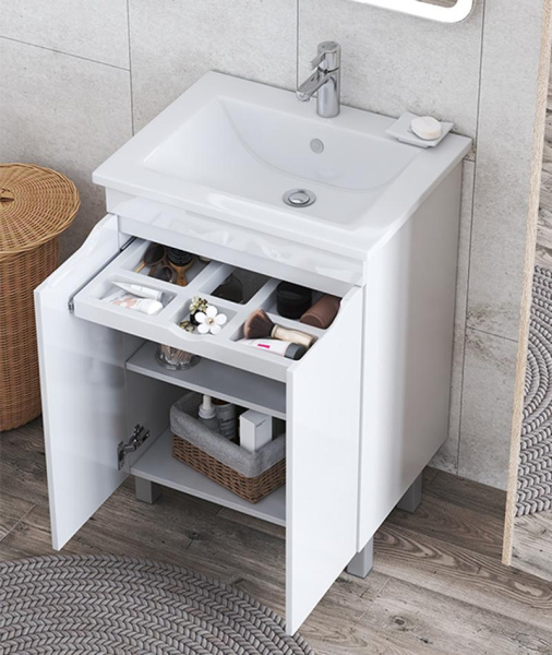 Тумба под раковину напольная VIGO Grani tn.GRI.OSK.75.2D, 75 см