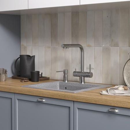 Кухонная мойка Reflexion Mini RX1150GR, гравий