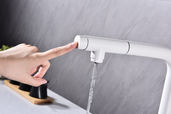 Смеситель для кухни Paulmark VIPER Vi213105-431(WH), белый матовый