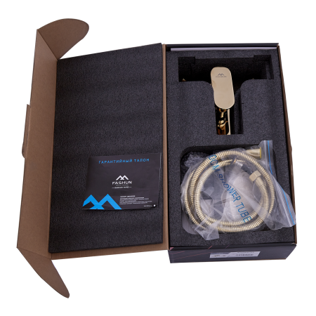 Смеситель для ванны FASHUN A3285-35, золото