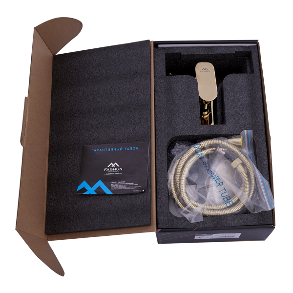 Смеситель для ванны FASHUN A3285-35, золото