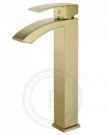Cмеситель для раковины FILARETE Waterfall FL6010 (Матовое золото)