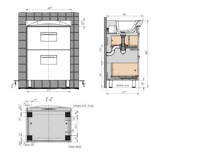 Тумба напольная BRIZ Ирида 60 с умывальником Стрим, 234 03-08060-13 00 БЕЛ