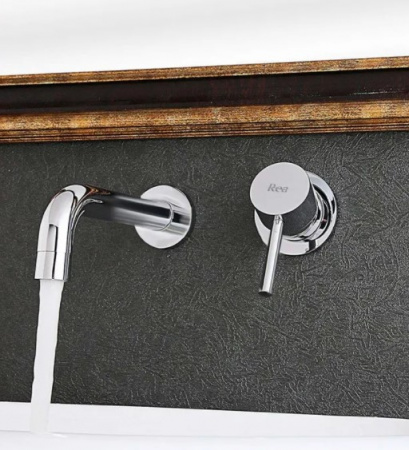 Смеситель скрытого монтажа Rea LUNGO CHROME + BOX REA-B0521