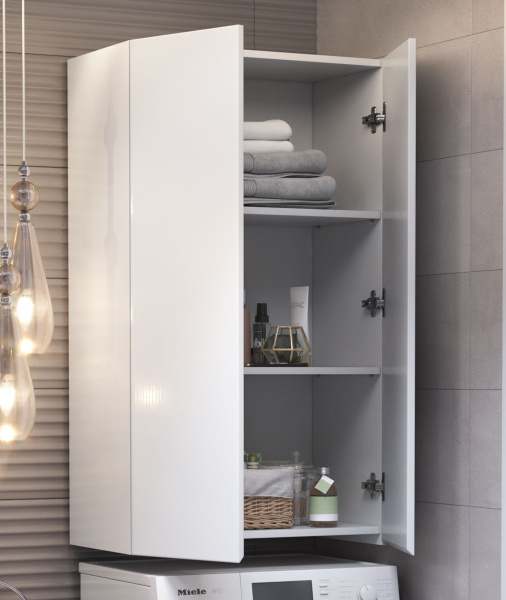 Шкаф подвесной VIGO Wing sh.WIN.64.2D белый, 64 см