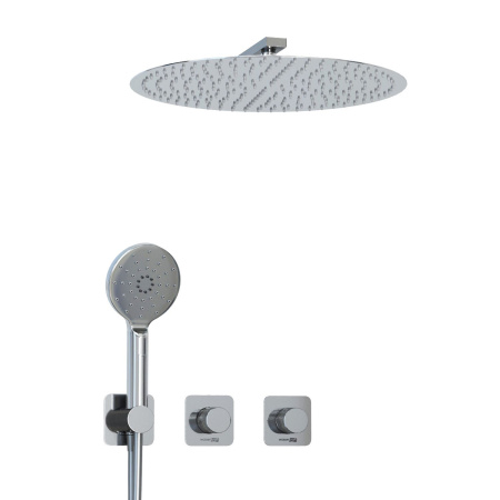 A4651.293.090.117.271.087.127  Встраиваемый комплект для душа WasserKRAFT с верхней душевой насадкой и лейкой