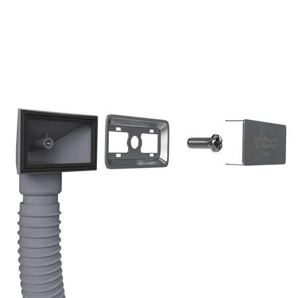 Сифон для одночашевой кухонной мойки БЕЗ ВЫПУСКА Reflexion Part RX9003PT