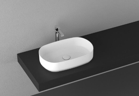 Раковина ISVEA Infinity накладная 550*360*120 цвет белый 10NF65055SV