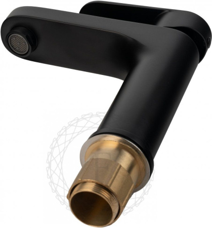 Cмеситель для раковины FILARETE Retta FL5030 (Черный матовый)