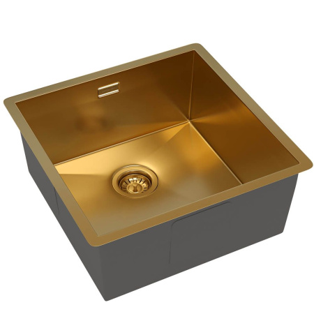 Кухонная мойка Reflexion Como RX2044GD брашированное золото