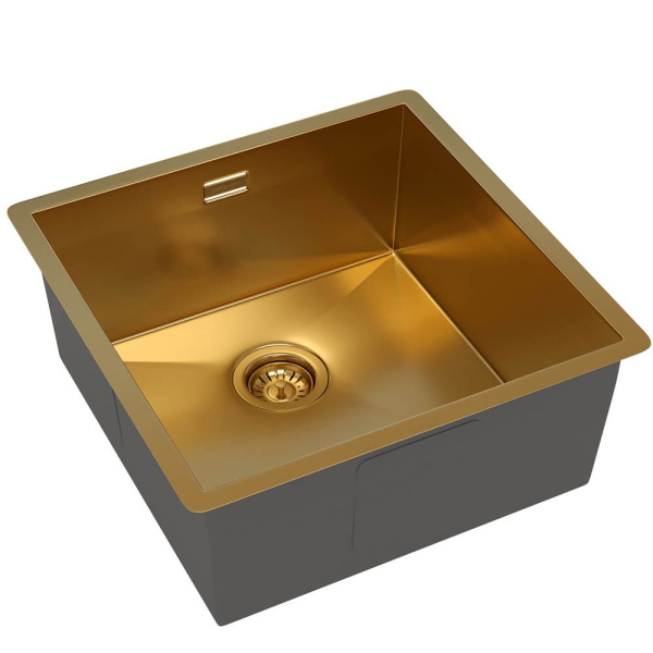 Кухонная мойка Reflexion Como RX2044GD брашированное золото