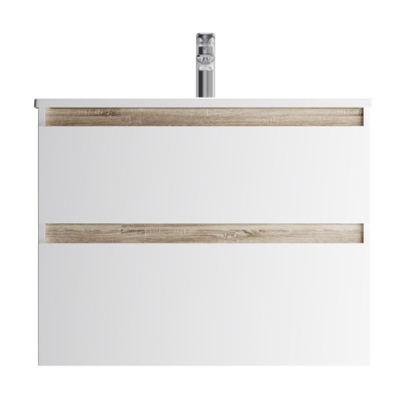 M85AFHX0802WG X-Joy База под раковину AM.PM, подвесная, 80 см, 2 ящика, белый глянец