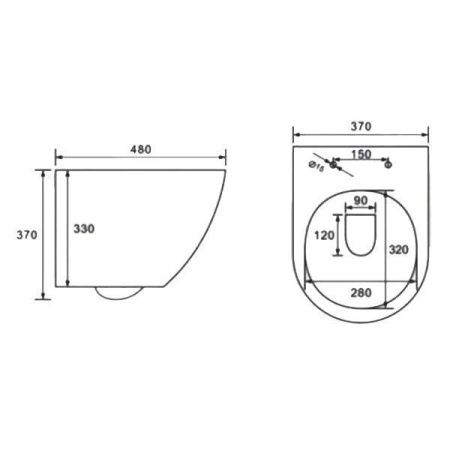 Комплект инсталляции 6 в 1 Roxen StounFix Slim 614314