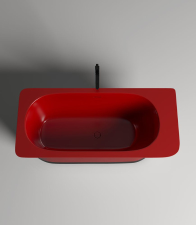 Ванна отдельностоящая Salini NINFEA 180x82, S-Stone, матовый белый 102721M