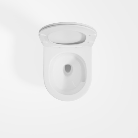 Унитаз подвесной Vincea Tornado Evo VT1-34ST, цвет белый, ультратонкое soft-close сиденье