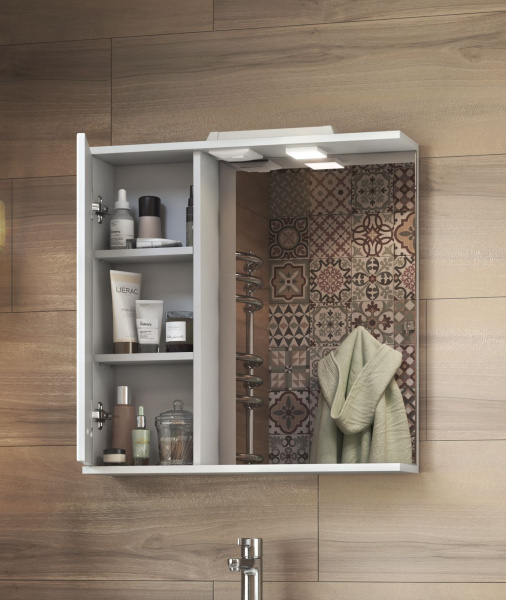 Зеркало со шкафом VIGO Diana z.DIA.70.L.El, 70 см