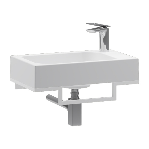 Набор для туалетной комнаты Belux Темпо-4 Белый [HR0900], левый