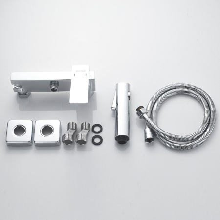 Гигиенический душ со смесителем Shevanik S4005-1, хром