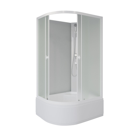 Душевая кабина Niagara Promo P100/80/40R/MT/BK (100х80х195) 4 места