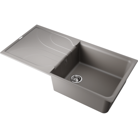 Кухонная мойка Omoikiri Yasugata 100-GR Tetogranit/leningrad grey 4993568