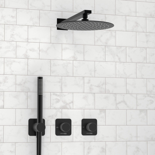 A5251.299.219.258.302.242.217  Встраиваемый комплект для душа WasserKRAFT с верхней душевой насадкой и лейкой