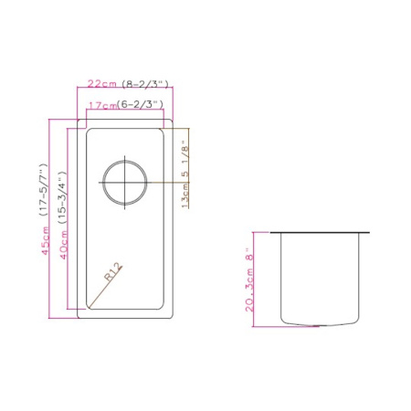 Кухонная мойка Grandex Aqua Proline 300209, сатин