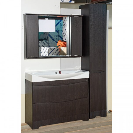 Зеркало-шкаф Misty Элвис 105 венге