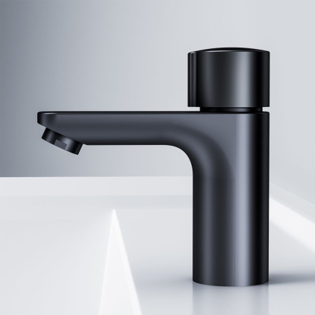 F85A02522_xxx X-Joy TouchReel Смеситель для умывальника AM.PM, чёрный.