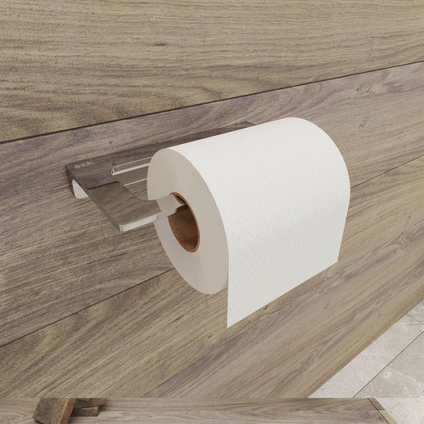 Держатель для туалетной бумаги IDDIS Slide SLISC00i43 без крышки, сплав металлов, хром