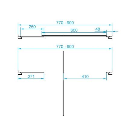 Душевая дверь RGW PA-02 NEW 41080208-51