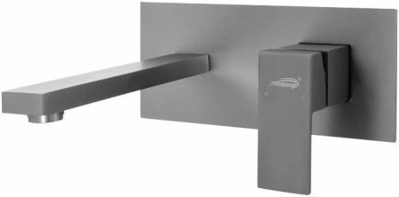 Смеситель встраиваемый для раковины Hansberge H688 Графит