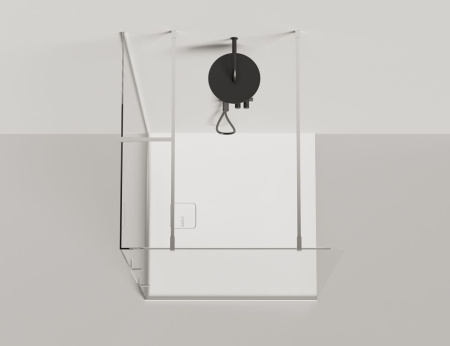 Душевой поддон Salini OASI 100x100 покраска по RAL полностью 120324MF