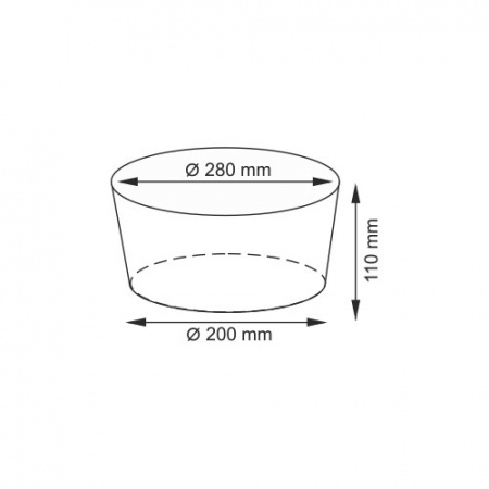 Плетеная корзина для белья с крышкой WasserKRAFT Donau WB-530-M