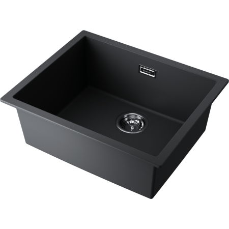 Кухонная мойка Omoikiri Yamakawa 55T-U/I-BL Tetogranit/черный 4993428