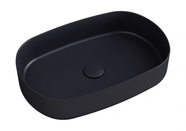 Раковина ISVEA Infinity накладная 550*360*120 цвет антрацит матовый 10NF65055SV-2C