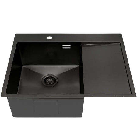 Кухонная мойка Reflexion Maggiore RX2365BL оружейная сталь