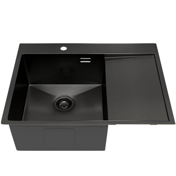Кухонная мойка Reflexion Maggiore RX2365BL оружейная сталь