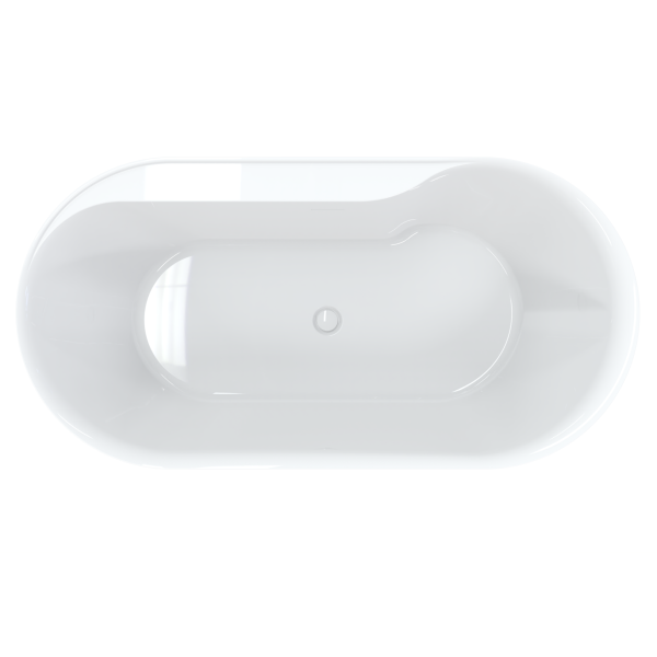 Ванна AQUAme акриловая отдельностоящая AQM3505GW-L