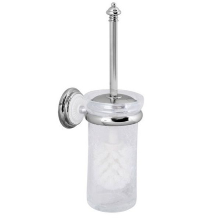 Ершик для унитаза Boheme Vogue Bianco 10144 Хром