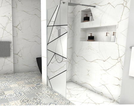 Ограждение PICK T90 душевое Ceruttispa без поддона (90x190)