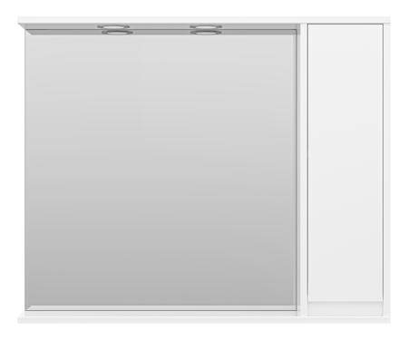 Зеркальный шкаф Misty Алиса 90 правый, Э-Али04090-01П