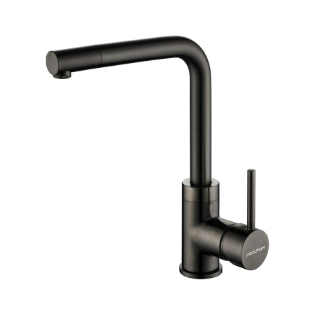 Смеситель для кухни Paulmark HONNER Ho212018-GM, вороненая сталь